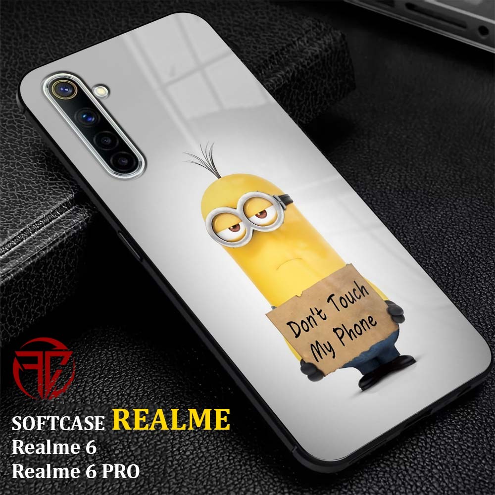 [AM28] Softcase Kilau Realme 6 | 6s | 6 PRO | Case Glossy Kesing Silikon Kaca Mika Pelindung Kamera 