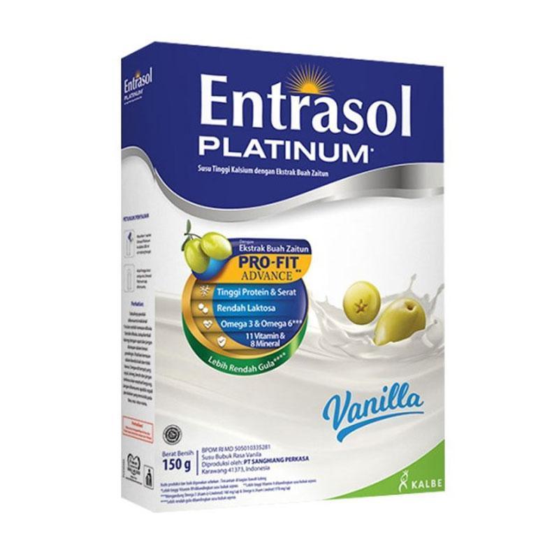 

Entrasol Platinum Vanila Box 150 g