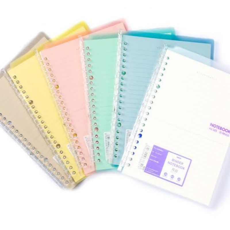 

ST311 - Colorful Binder Notebook Lipat 360 Derajat Uk. A5