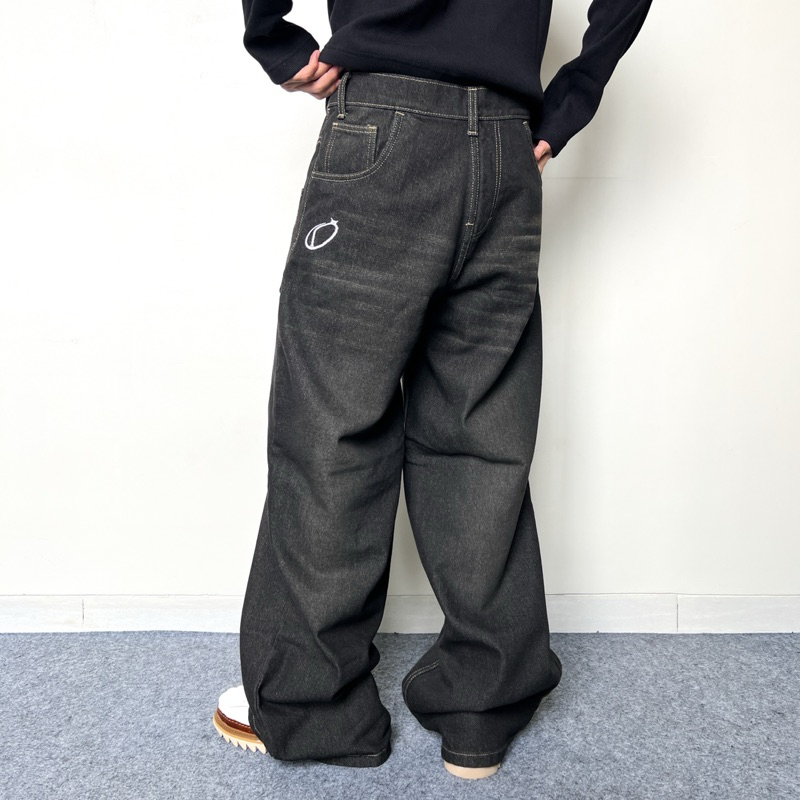 DEMOAN - REVERSE BAGGY JEANS