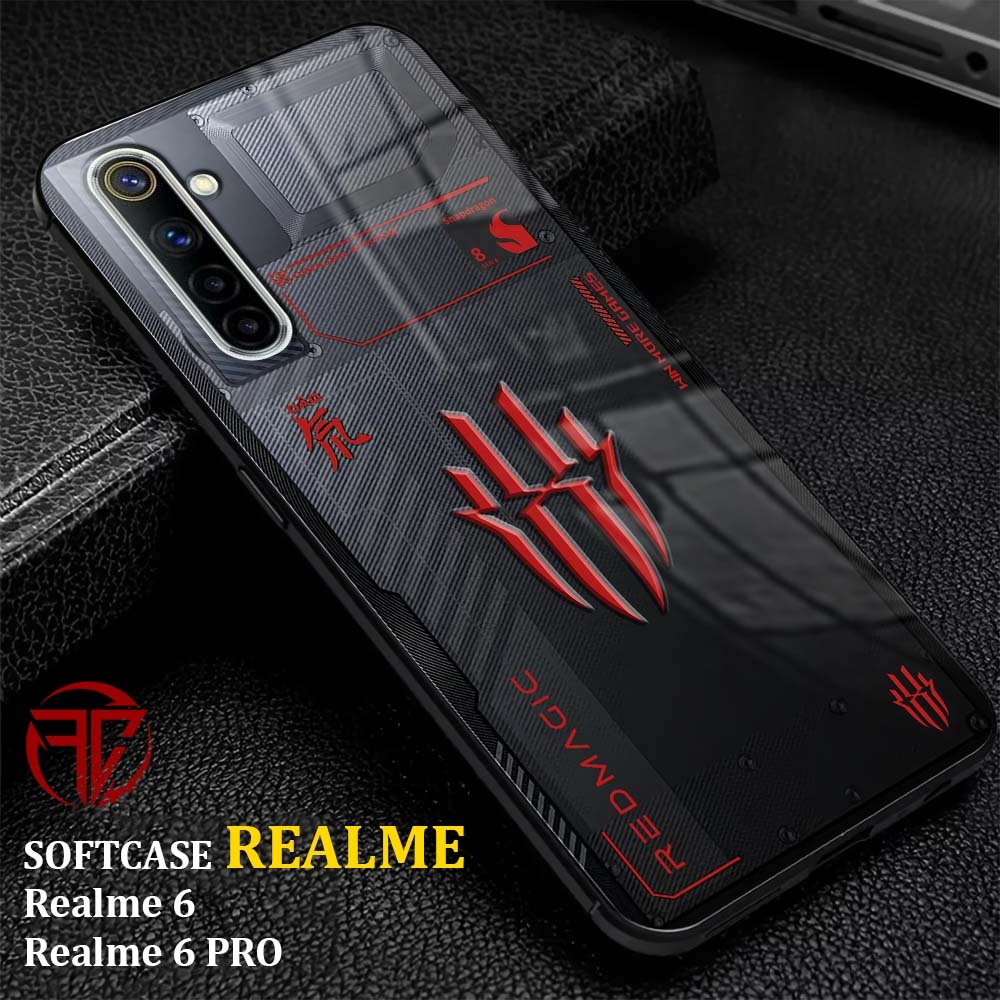 [AM37] Softcase Kilau Realme 6 | 6s | 6 PRO | Case Glossy Kesing Silikon Kaca Mika Pelindung Kamera 