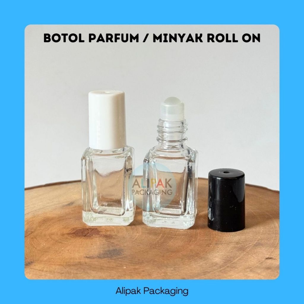 Botol Roll On 5ml Kaca Botol Parfum Botol Minyak Oles Minyak Gosok 5YW