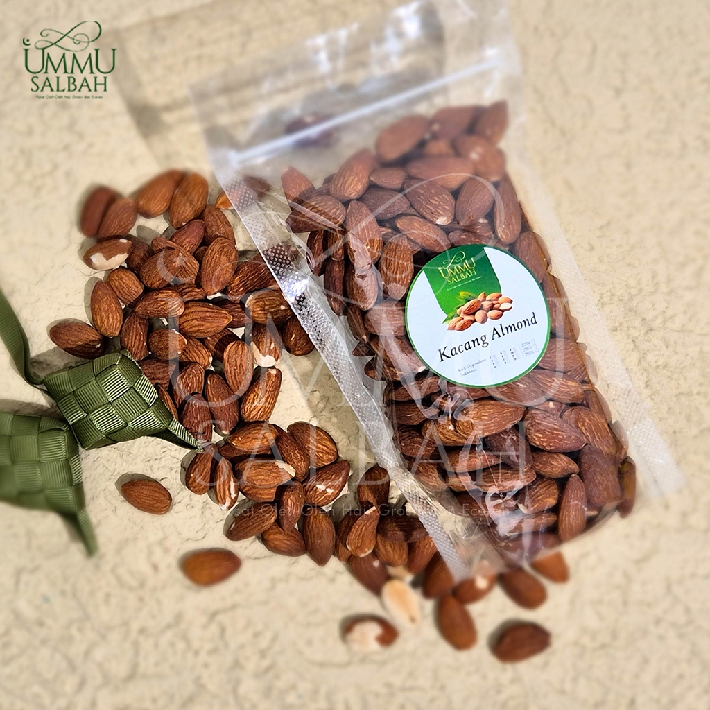 

Almond Roasted / Kacang Almond Panggang Kupas Premium / ECERAN
