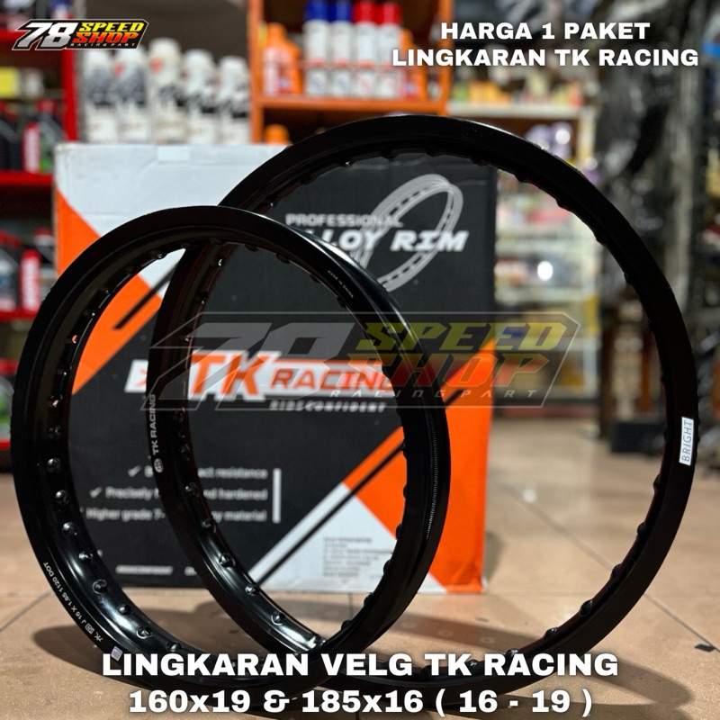 Lingkaran velg TK Racing Hole 36 Lubang 36 Original TK Racing Bahan Kuat 160x19 185x16 215x18 160x21