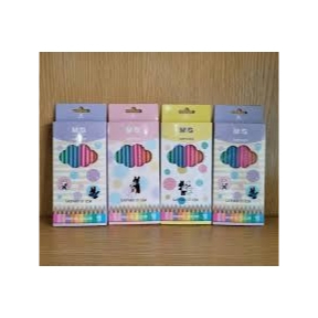 

M&G Pensil 12 Warna Gaspard et Lisa | Pastel Color QWP343D6