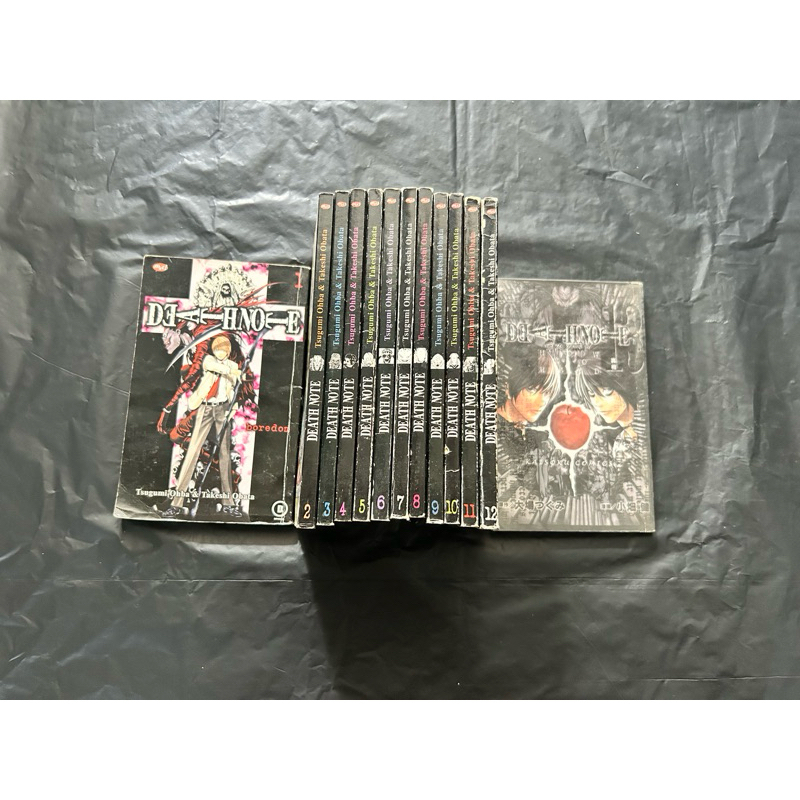 komik death note 1-12 tamat + bonus