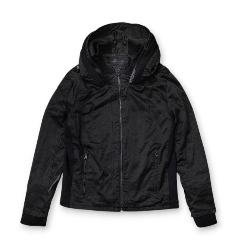 Driving Roll Bono Jacket / Hooded Bomber Jacket
