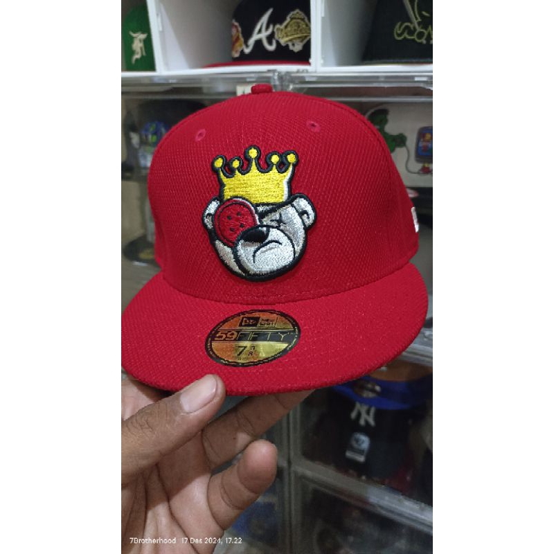 Topi original new era justfitted Berlin Bear Red Diamond
