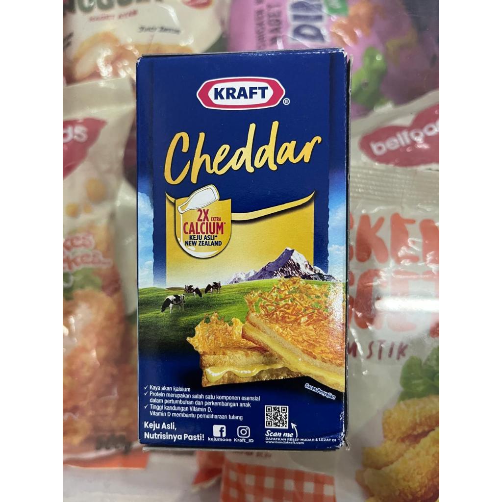 

KRAFT KEJU CHEDDAR OLAHAN BOX 160 GRAM