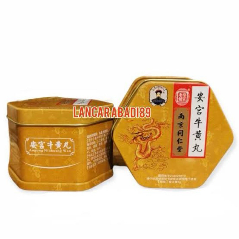 Angkung Dragon Kuning Asli Original China Obat Stroke