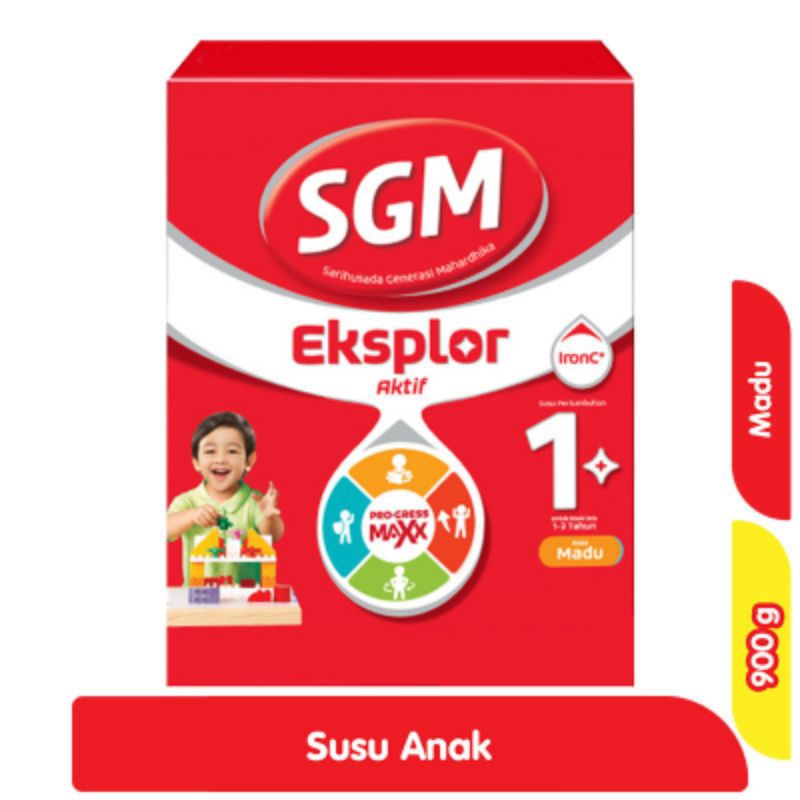 

(TERMURAH) SUSU SGM EKSPLOR 1+ MADU VANILA 900GR