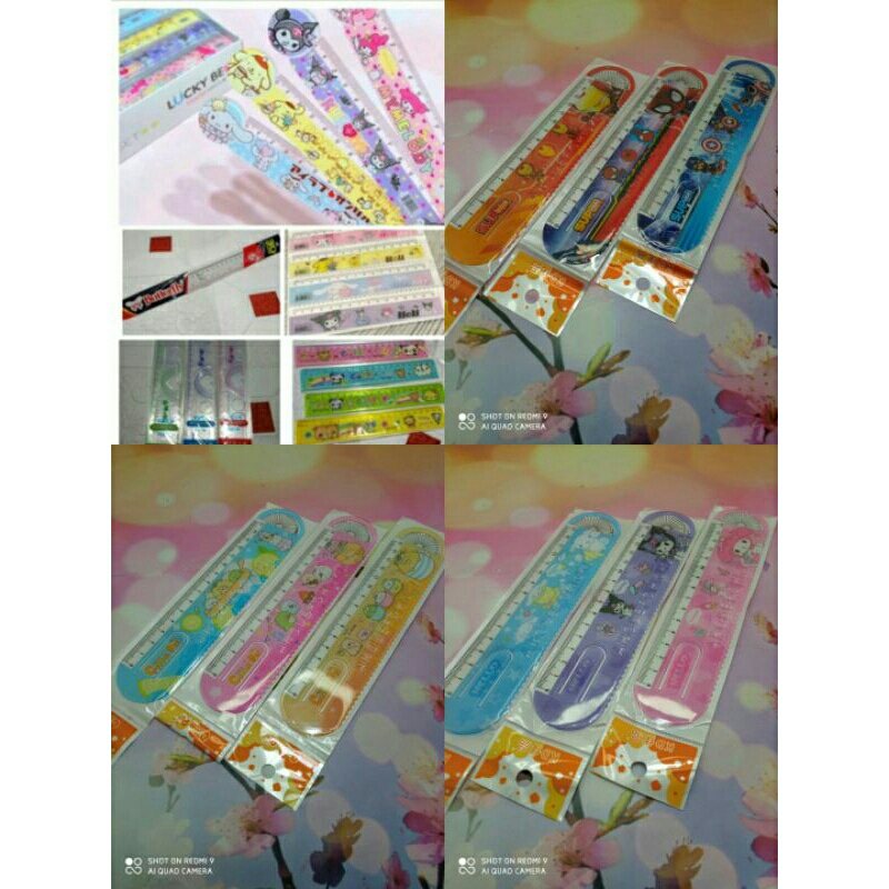 

penggaris / rol import alat tulis