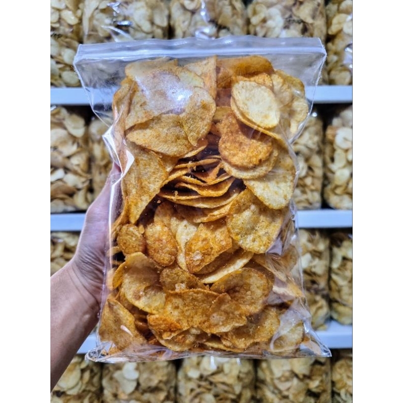 

Keripik Kentang / Potato Chips Aneka RASA kemasan 250Gr
