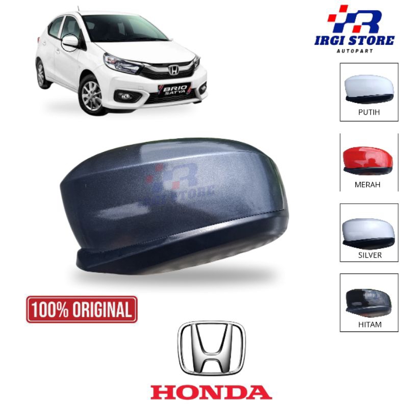 Batok + cover spion HONDA BRIO SATYA 2012 2013-2020 2021 2022 2023 batok spion brio original kanan a