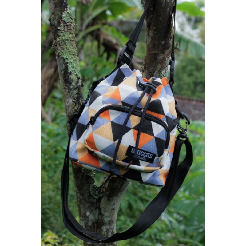 MUCCAS Drawstring Bag / Tas Serut Wanita / Tas serut Premium / Tas Mini Serut