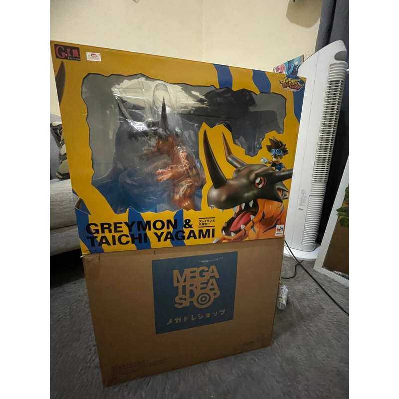 Figure Precious gem digimon adventure greymon & taichi