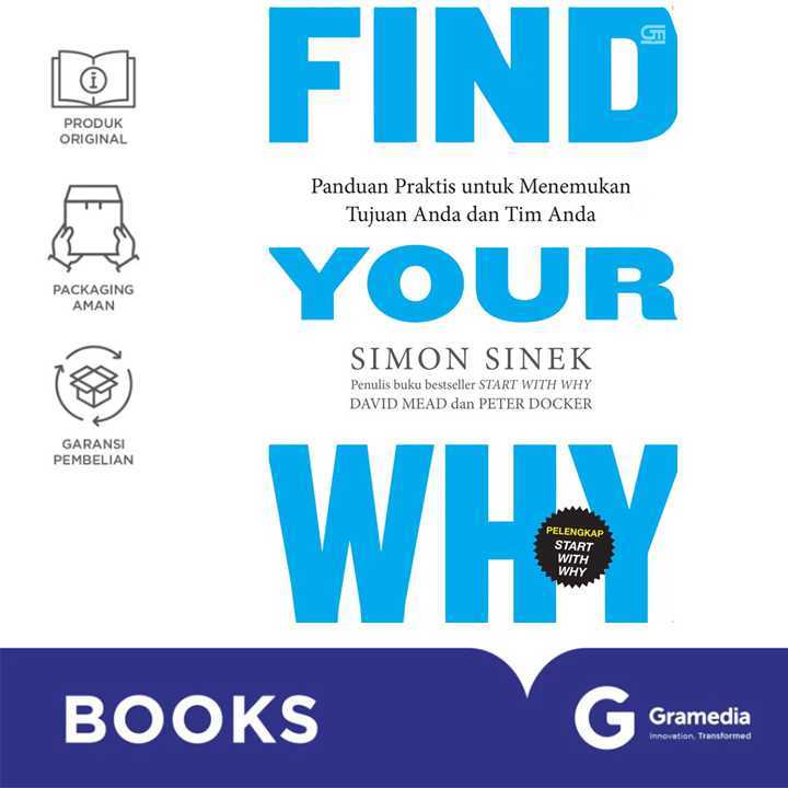 Gramedia Mal Pekanbaru - (Original)FIND YOUR WHY