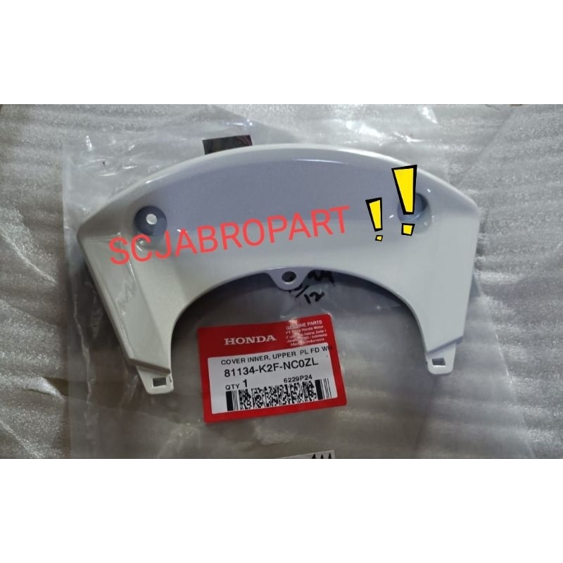81134 K2F NC0...COVER INNER UPPER HONDA SCOOPY FI K2FP...ORI AHM