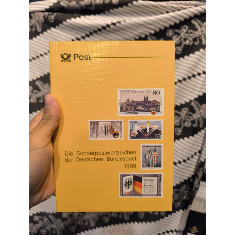 

Yearbook prangko Jerman tahun 1989