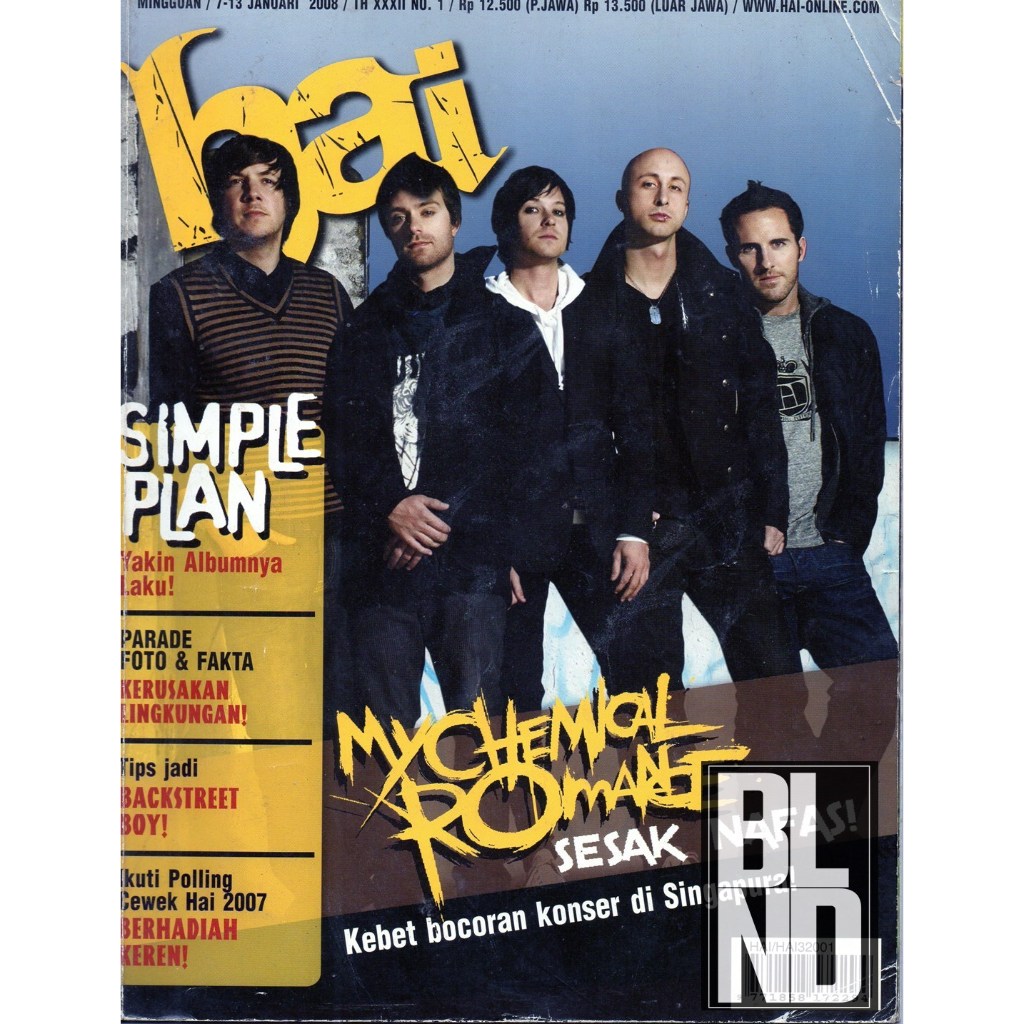 Majalah HAI Edisi Januari 2008 - Preloved