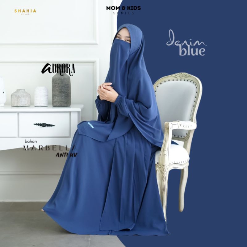 Aurora Anti UV by Shahia | Gamis Premium | Gamis Syari
