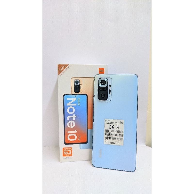 Redmi not 10 pro ram 8/128 fulset acc ori muluss