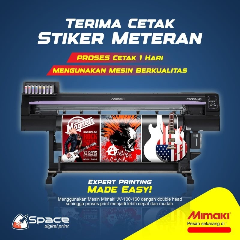 

Cetak Stiker Vinyl Meteran Anti Air / Proses 1 hari Jadi