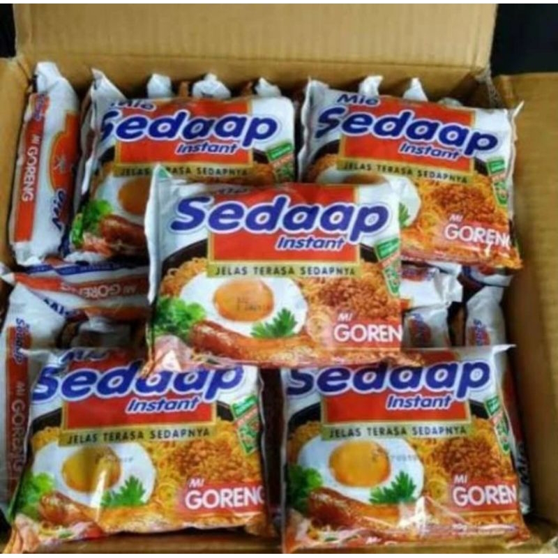 

Mie Sedaap goreng jelas terasa sedapnya ( 5 bungkus)