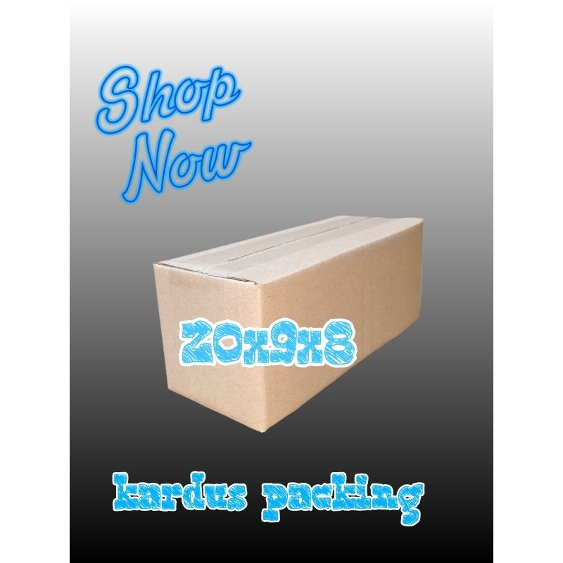 

kardus packing uk 20x9x8 kardus besar kardus kecil