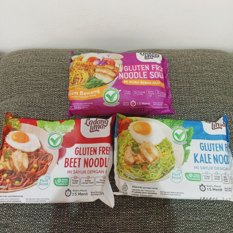 

GLUTEN FREE VEGGIE NOODLE / MIE SAYUR LADANG LIMA / MIE BEBAS GLUTEN / MIE GORENG / MIE KUAH