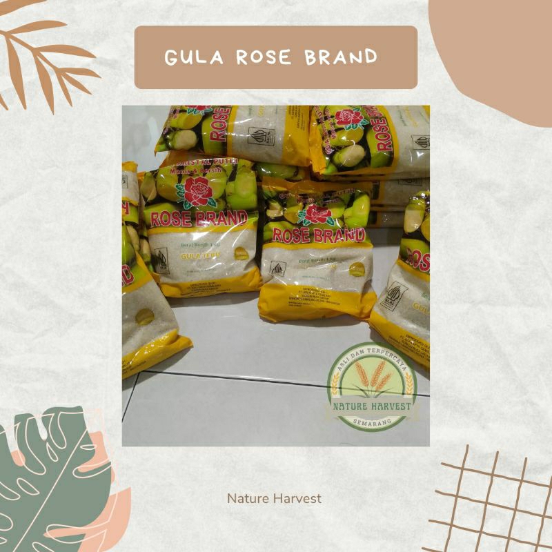 

Gula Pasir Rose Brand Kuning 1 kg