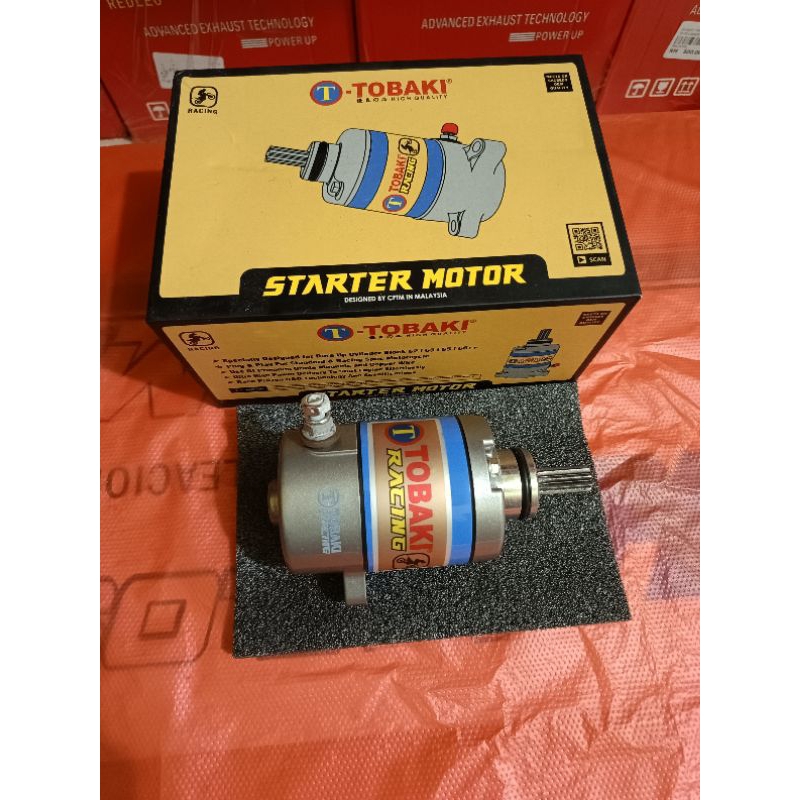 DINAMO START STARTER SUPRA 125 SUPRA X POWER BESAR COCOK UNTUK SPEK BORE UP ORIGINAL TOBAKI