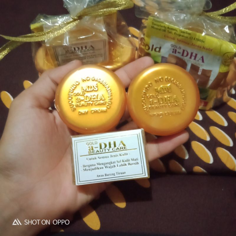 PAKET CREAM A DHA GOLD ORIGINAL TIMBUL