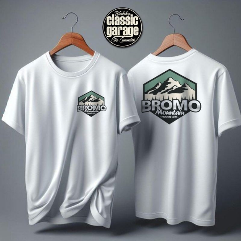 Kaos Bromo Baluran Pacitan Alas Purwo Bali Rinjani Karimun jawa Pacitan Merapi Lombok Premium Katun 