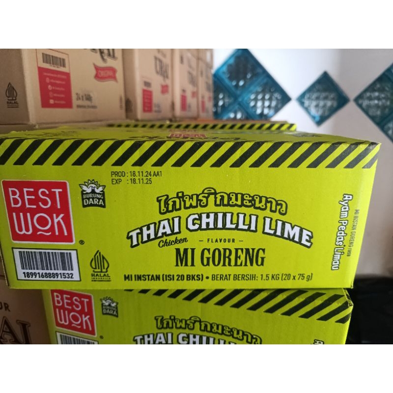 

Best wok mie goreng Thai Chili lime 1 dus 20 pc