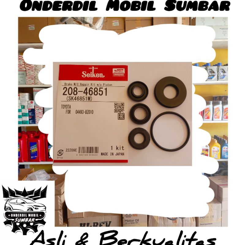 BM Cup Kit Karet Central Master Rem AVANZA XENIA RUSH TERIOS 208-46851 SEIKEN JAPAN