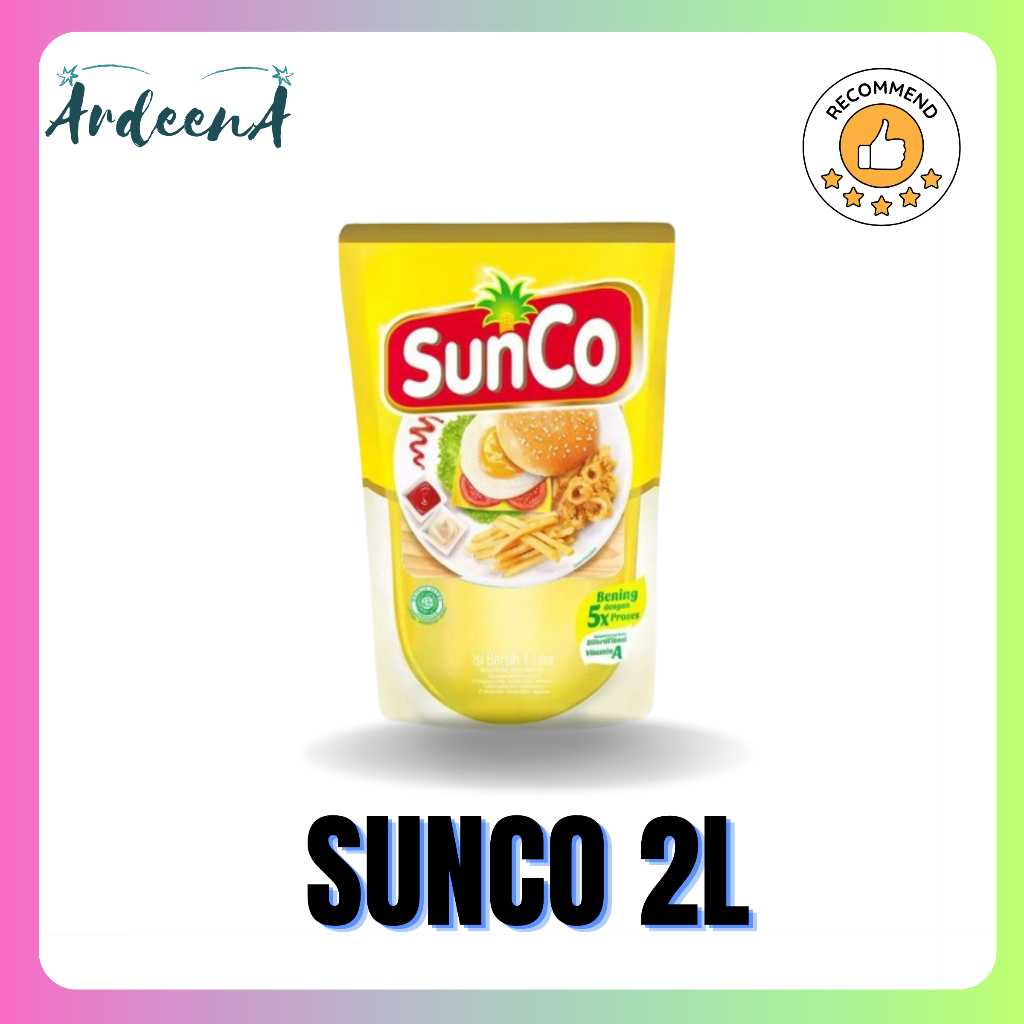 

Minyak Goreng sunco 2L oil cooking paling bening EXP LAMA
