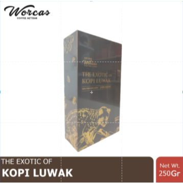 

WORCAS Kopi Luwak The Exotic Wood Gold 250gr