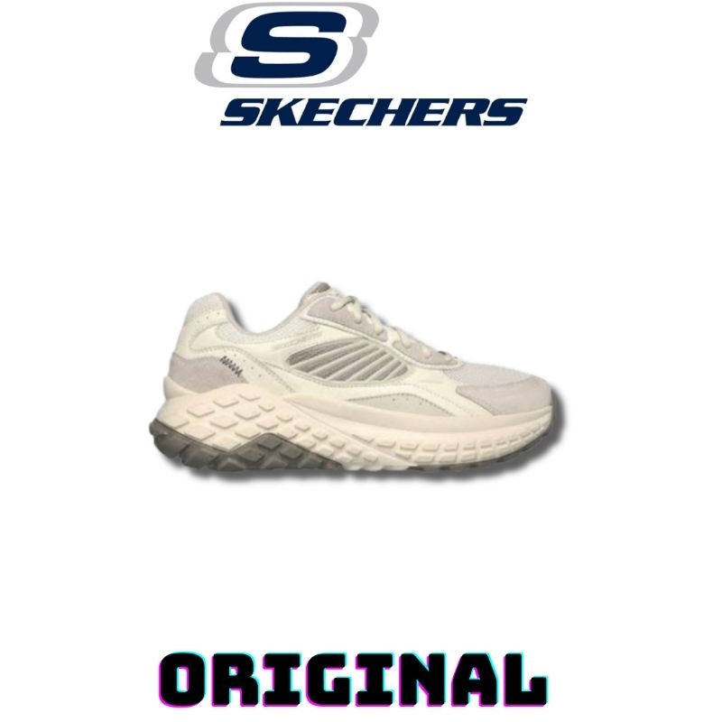 Sepatu Skechers Monster Evo Off White Men's ( 232744/OFWT ) Original