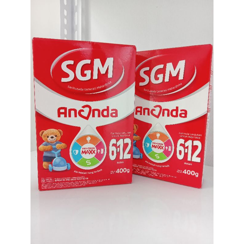 

SUSU SGM ANANDA 6 - 12 BULAN (400GR)