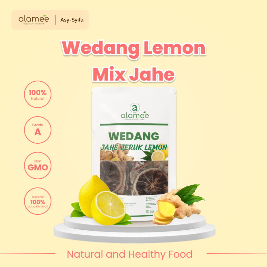 

Wedang Jahe Jeruk Lemon Rempah Minuman Herbal Alami Langsung Seduh Lengkap