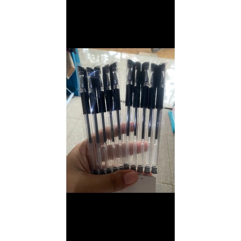 

Pen isi 5pcs Pen Gel Mimi Isi 5pcs Pen Mimi Tinta Hitam GRATIS GIFT MENARIK