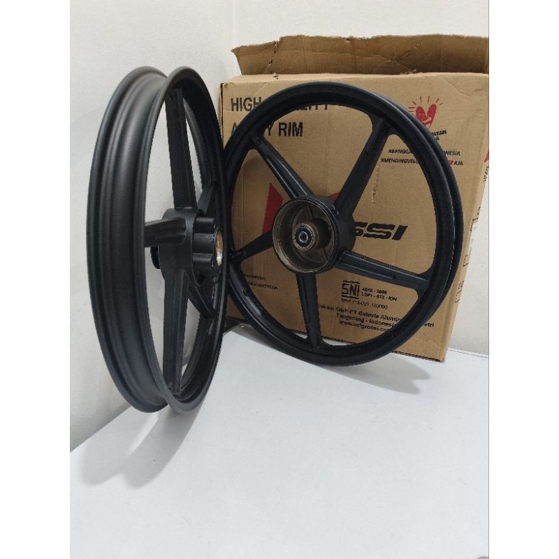 VELG RACING MOTOR HONDA SUPRA X/SUPRA FIT NEW/REVO/KHARISMA/SUPRA X 125/REVO ABSOLUT MEREK V ROSSI O