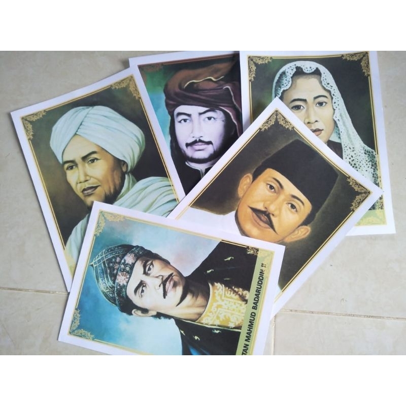 Poster Gambar Pahlawan Indonesia Poster Pahlawan Indonesia