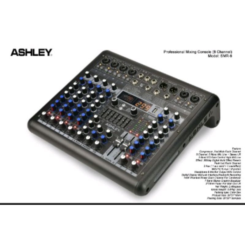 Mixer Ashley SMR 6 SMR 6 Channel ORIGINAL