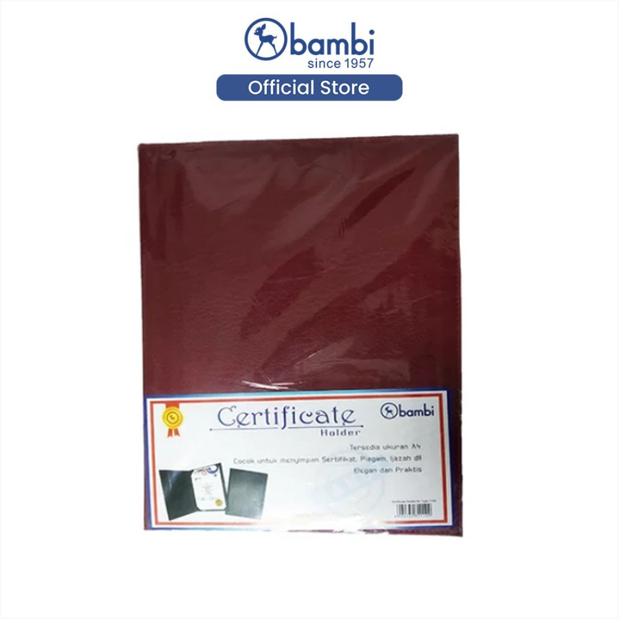 

Bambi Sertificate Holder A4 - Red - 7100