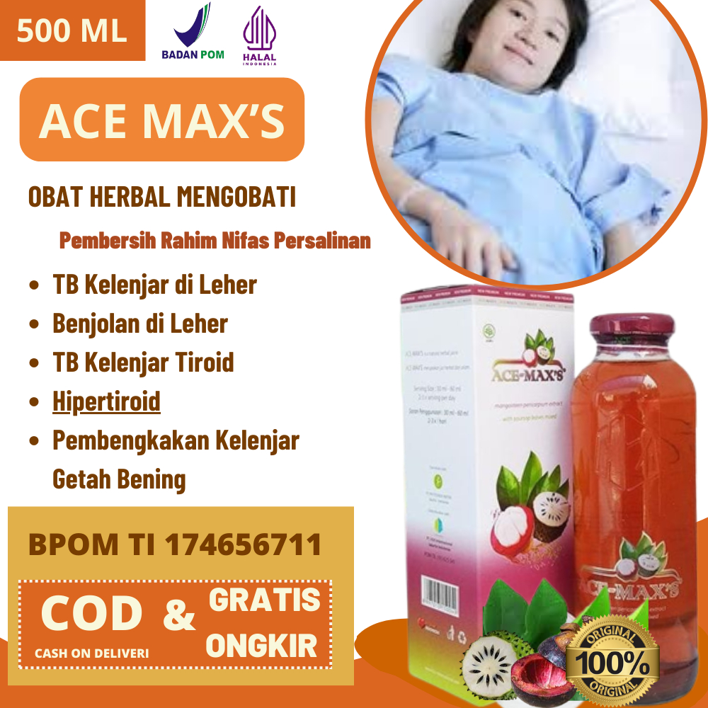 Ace Max's Kulit Manggis dan Kulit Sirsak // Obat Herbal Pembersih Rahim Nifas Persalinan, Infeksi De