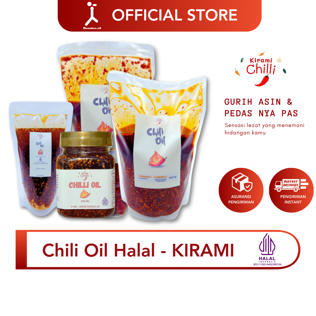

BrontusID - KIRAMI Chili Oil Halal | Original Kirami