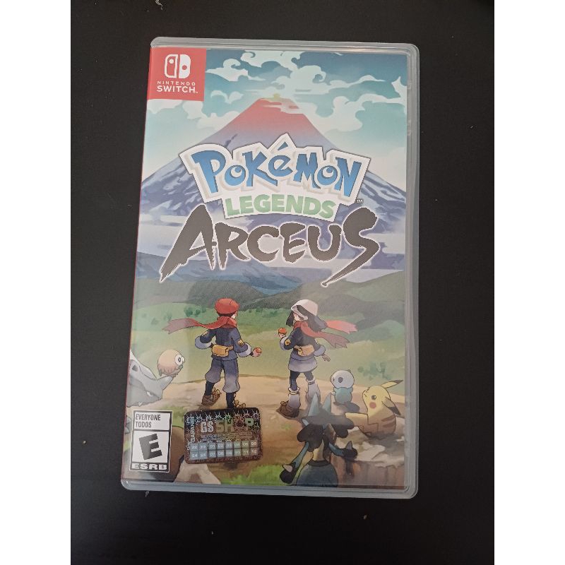 kaset nintendo switch pokemon arceus