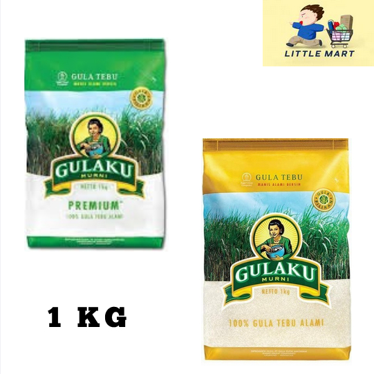 

Gula pasir Gulaku Hijau / Kuning 1kg